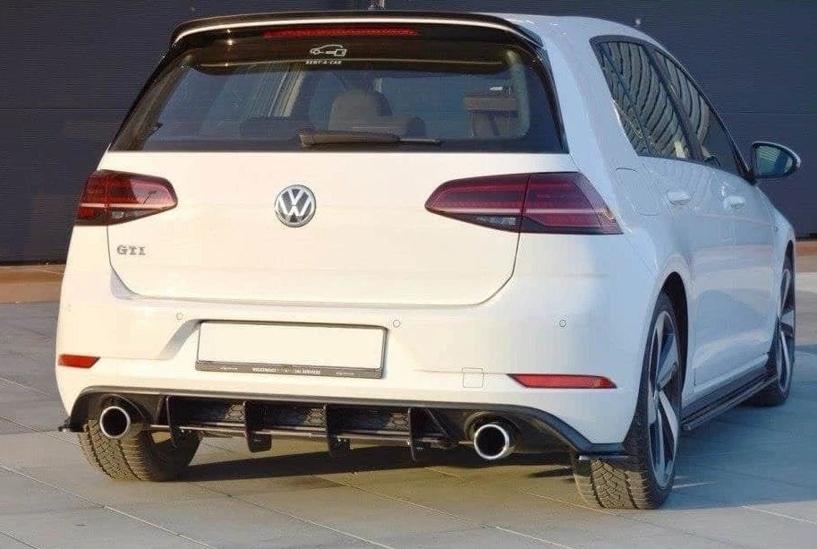 VW Golf GTI MK7 Rear Blade Diffuser & Side Splitters 2013-2016 Spoiler Body Kit