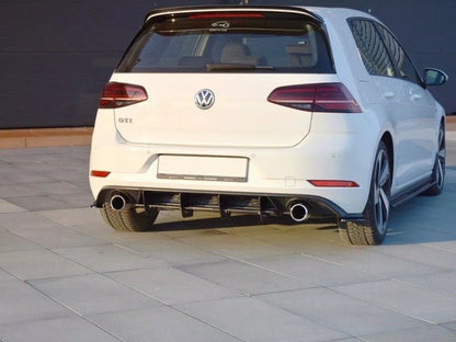 VW Golf GTI MK7.5 Rear Blade Style Diffuser 2016-2020 Spoiler Body Kit