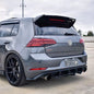 VW Golf GTI MK7.5 Rear Blade Style Diffuser 2016-2020 Spoiler Body Kit