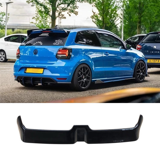 VW Volkswagen Polo MK5 6R / 6C GTI / R Oettinger Style Gloss Black Spoiler